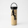 Bamboo Tumbler with Portable Black Lid Thumbnail