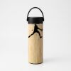 Bamboo Tumbler with Portable Black Lid Thumbnail