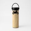 Bamboo Tumbler with Portable Black Lid Thumbnail