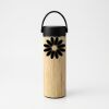 Bamboo Tumbler with Portable Black Lid Thumbnail