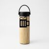 Bamboo Tumbler with Portable Black Lid Thumbnail