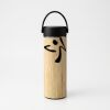 Bamboo Tumbler with Portable Black Lid Thumbnail