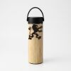 Bamboo Tumbler with Portable Black Lid Thumbnail